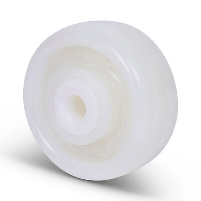 Nylon wiel 80 mm - asgat 12 mm - 200 kg