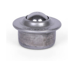 Rvs kogelpot 15.8 mm - 60 kg - rvs kogelrol