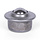 Rvs kogelpot 15.8 mm - rvs kogelrol - 60 kg