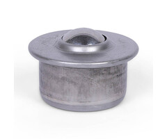 Rvs kogelpot 22.2 mm - 160 kg - rvs kogelrol