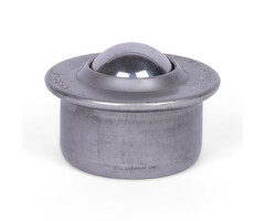Rvs kogelpot 30 mm - 300 kg - rvs kogelrol