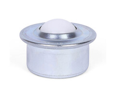 Stalen kogelpot 30 mm - 100 kg - kunststof kogelrol