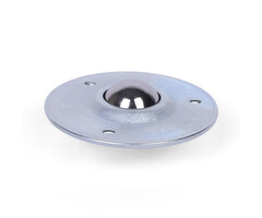 Stalen kogelpot 25.4 mm - 55 kg - stalen kogelrol