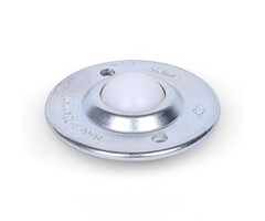 Stalen kogelpot 15.8 mm - 10 kg - kunststof kogelrol