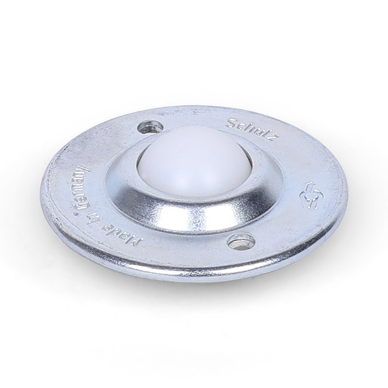 Stalen kogelpot 15.8 mm - kunststof kogelrol - 10 kg