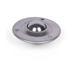 Rvs kogelpot 50.8 mm - 250 kg - rvs kogelrol