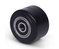 Elastisch rubber wiel 60 mm - 100 kg