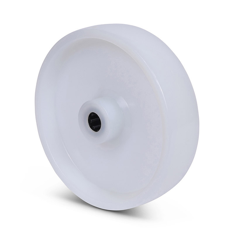 Nylon wiel 200 mm - rollager asgat 20 mm - 550 kg