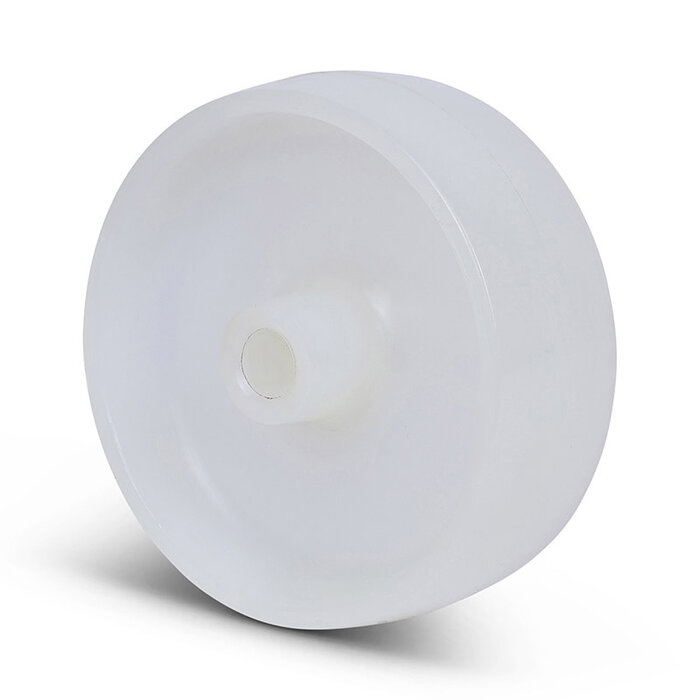 Nylon wiel 100 mm - asgat 15 mm - 450 kg
