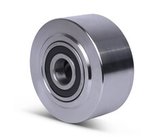 Stalen wiel 125x55 mm - 2700 kg