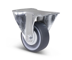 TPR rubber bokwiel 80 mm - 80 kg