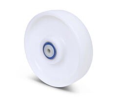 Rvs wiel 125 mm Nylon - 700 kg