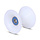 RVS Kunststof diabolorol 87 mm - asgat 12 mm - 150 kg