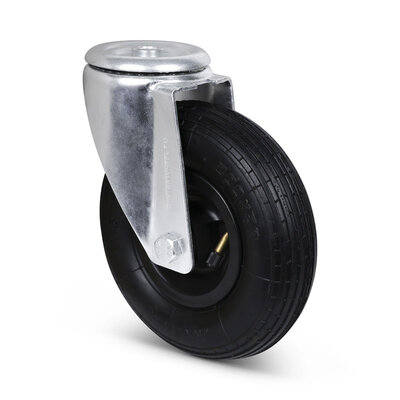 Zwenkwiel 200 mm - luchtband - 75 kg