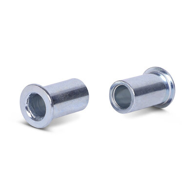 Asbus (T) - 12x8x21 mm | Staal verzinkt