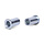 Asbus (T) - 12x8x21 mm | Staal verzinkt