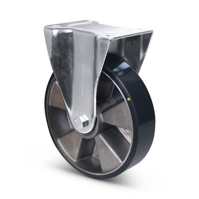 ESD PU bokwiel 200 mm - kogellager - 560 kg