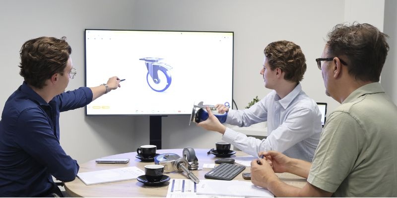 Sales team van Interwiel voor technisch advies