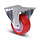 PU bokwiel 80 mm - rollager - 130 kg