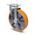 PU zwenkwiel 250 mm - kogellager - 1000 kg