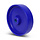 Rvs wiel 200 mm - polyamide - rollager - 500 kg