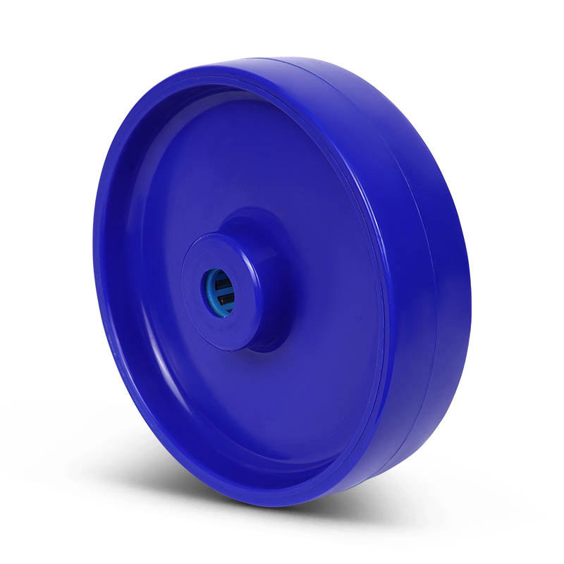 Rvs wiel 200 mm - polyamide - rollager - 500 kg