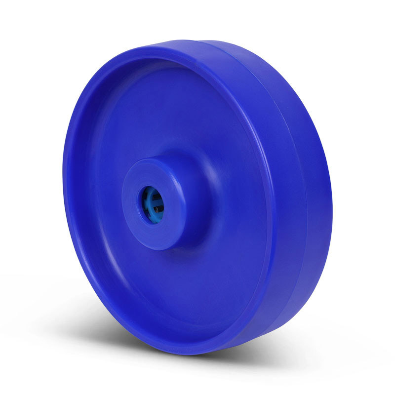 Rvs wiel 160 mm - polyamide - rollager - 400 kg