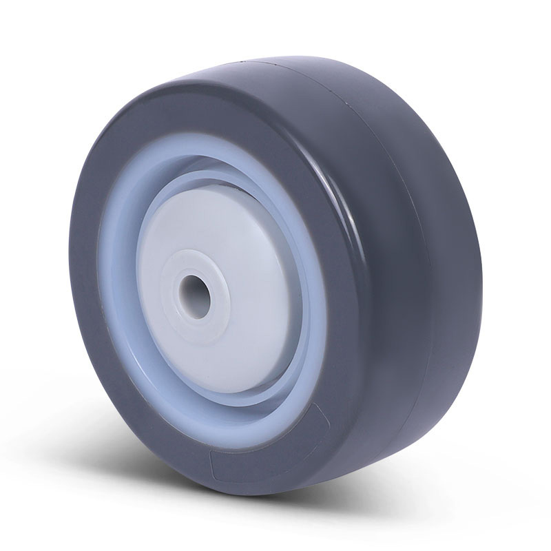 PU wiel 80 mm - kogellager 8 mm - 120 kg