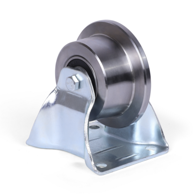 Bokwiel met flens 75 mm - Staal C45 - 350 kg