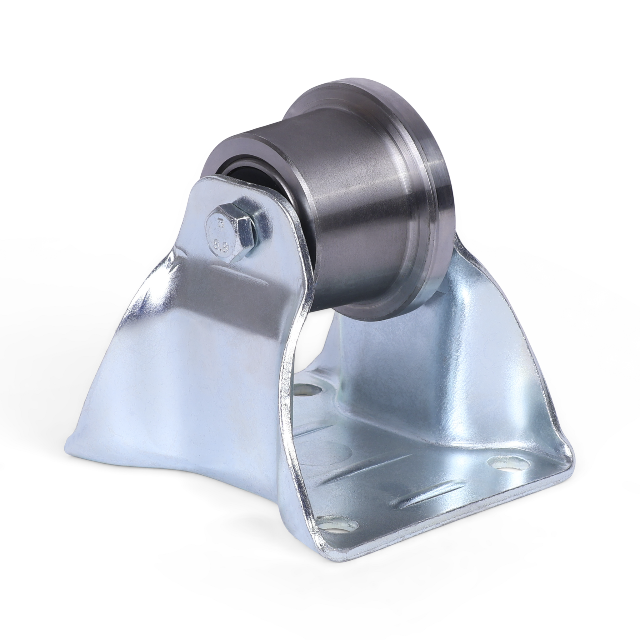 Bokwiel met flens 50 mm - Staal C45 - 350 kg