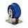Bokwiel met flens 125 mm - gietijzer - 1000 kg