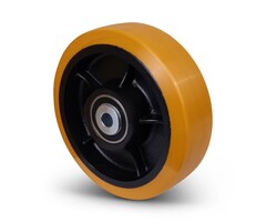 PU wiel 250 mm - 2500 kg