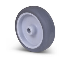 TPR Rubber wiel 75 mm - 75 kg