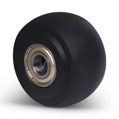 Nylon wiel 100 mm - kogellager asgat 20 mm - 600 kg