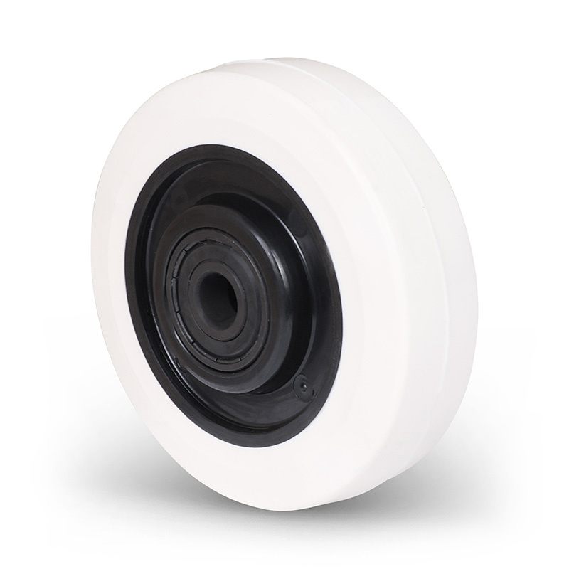Rubber hittebestendig wiel 100 mm - 300 graden - 110 kg
