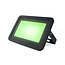 LED Breedstraler 50W Groen IP65 Zwart