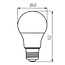 E27 LED Lamp | A60 4000K Helder Wit 7.2W | CRI>90 True Colors
