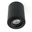 LED Plafondlamp GU10 Armatuur Opbouwspot Rond Zwart