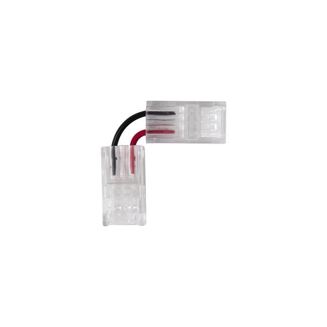 Ledstrip COB Accessoires Enkelkleurig connector 8 mm hoek