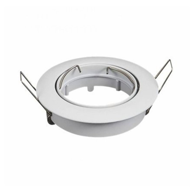 LED GU10 inbouwspot Armatuur IP20 Wit Aluminium Kantelbaar incl. fitting