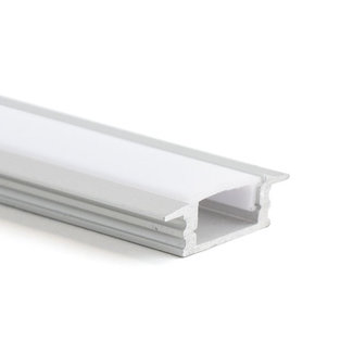 PURPL LED Strip Profiel Aluminium 1,5m | 25x7mm | Inbouw