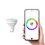LED GU10 Spot | 4W | RGB+CCT | Zigbee 3.0 | FUT103