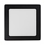 LED Downlight vierkant 12W 6000K 170mm Zwart Opbouw | Dimbaar