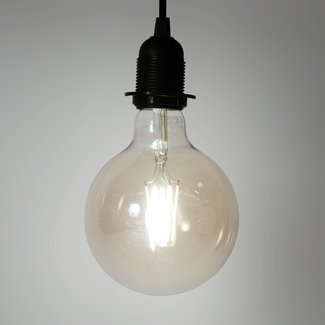PURPL LED Filament lamp Amber 6W E27 G125 dimbaar globe