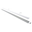 LED Strip profiel Aluminium 1,5m | 23x10mm | Opbouw profiel