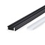 LED Strip Profiel Zwart Aluminium 1,5m | 17,5x7mm | Opbouw