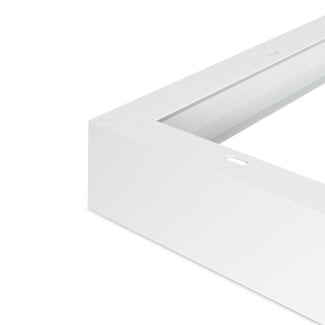 PURPL Opbouwframe LED Paneel - 62x62 -  Wit - Easy Click & Connect