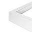 LED Paneel - 62x62 -  Opbouwframe Wit - Click Connect