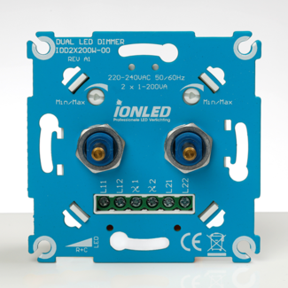 ION INDUSTRIES LED Duo Dimmer | 2x0.3-200 Watt
