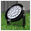 Tuinlamp | 9W | RGB+CCT | IP65 | Zwart | FUTC02